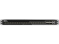 QNAP QSW-M7230-2X4F24T-US Management Switch, 2 ports 100GbE, 4 ports 25GbE, 24 ports 10GbE RJ45, rackmount design