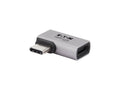 Eaton Tripp Lite U521-000-F-RA USB4 Right-Angle Adapter M/F 8K60Hz or 4K120Hz Video 40 Gbps Data 240W PD Charging Thunderbolt 4
