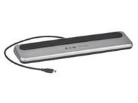 Eaton Tripp Lite U442-DOCK7D-2 USB-C Dock Triple Display 4K60Hz HDMI 8K DP HDR HDCP 2.3 USB-A/USB-C 3.2 GbE 100W PD Charging