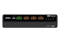 ATEN CS1144DPH4CKITDP 4-Port Dual Display Universal Secure KVM PP4.0 (HDMI / Displayport) with CAC support (includes DisplayPort cables)