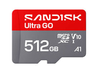 SanDisk SDSQUGN-512G-GN6MN Ultra Go microSD UHS-I 512GB MicroSD 190MB/s(R)