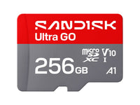 SanDisk SDSQUGN-256G-GN6MN Ultra Go microSD UHS-I 256GB MicroSD 190MB/s(R)