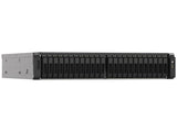 QNAP TS-H2490FU-7232P-32G-US 24-Bay All-flash NAS, NVMe Gen3 x4, AMD Epyc 7232P 3.1GHz, 32GB RAM, 2 X 2.5GbE LAN, 2 X 25GbE SFP28, iSCSI, RAID 0,1, 5, 6, 10, 5+spare
