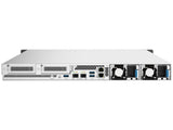 QNAP TS-H1090FU-7232P-32G-US 10-Bay 1U all flash NAS, U.2/U.3 NVMe Gen 4 x 4 and SATA 6Gbps bays, AMD EPYC 7232P 8C/16T Processor, 32GB RDIMM DDR4 ECC RAM, 25GbE, 2.5 GbE