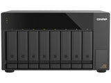 QNAP TL-D810TC4-US 8-bay desktop USB 4 JBOD expansion unit, 2.5/3.5 SATA bay, 1x USB 4 Type-C cable