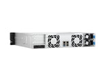 QNAP TS-H1465U-RP-8G-US 2U 12-bay rackmount NAS, 12 x 3.5 SATA + 2 x E1.S drive bays, Intel 4-core CPU, 8GB DDR5 SODIMM RAM, 2 x 2.5GbE LAN, PCIe Gen3 x2 slot