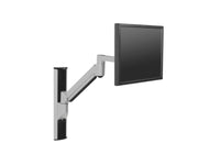 HAT Design Works 8326-19-124 Vertical Wall Track Sections 19, PC Silver