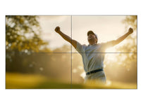 Philips 110BDL8107X/00 2x2 Video Wall Kit: comprised of 55BDL8107X/00 Displays, Mounts, and accessories