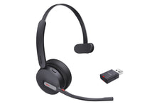 Yealink WH64 (1208688) Hybrid Headset Black On-Ear Wireless Bluetooth Mono 20 20000 Bluetooth 5.2 3 microphones MEMS 1 x Type-C USB 2.0 port