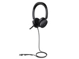 Yealink 1308151 The Best-Value Teams-certified ANC USB Wired Headset; UH48 Dual Teams USB-C/A; AI Noise Cancellation