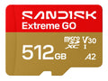 SanDisk SDSQXGN-512G-GN6MN 512GB Extreme Go microSD UHS-I MicroSD