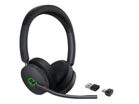 Yealink 1208684 The Best-Value ANC Bluetooth Wireless Headset with Charging Stand; BH74 WITH STAND UC USB-C/A; AI Noise Cancellation
