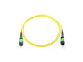 Axiom 980-9I58C-00N007-AX MPO-MPO OS2 F/F Fiber Cable 7m