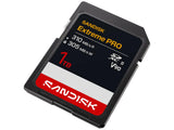 SanDisk SDSDXDE-1T00-GN4IN 1TB Extreme PRO UHS-II V90 Cards UHS-II SD
