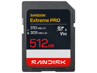 SanDisk SDSDXDE-512G-GN4IN 512GB Extreme PRO UHS-II V90 Cards UHS-II SD