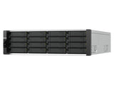QNAP ES1686ADC-2142IT-128G-US 16-Bay Active-Active Dual Controller ZFS NAS and iSCSI/ IP-SAN. 3U, 3.5 /2.5 SAS & dual-port U.2/U.3, 3 x Gigabit LAN, 4x10GbE(SFP+)
