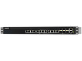 QNAP QSW-M5218-6F12T-US QSW-M5218-6F12T Rackmount Managed Switch, 6 ports 25GbE SFP28, 12 ports 10GbE RJ45, L2 managed