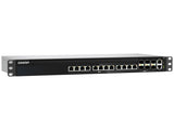 QNAP QSW-M5218-6F12T-US QSW-M5218-6F12T Rackmount Managed Switch, 6 ports 25GbE SFP28, 12 ports 10GbE RJ45, L2 managed
