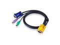 ATEN 2L5210P 30 Cable SP15M -- HD15M/MINIDIN6M