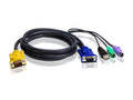 ATEN 2L5303UP 10FT. USB-PS/2 Combo Cable