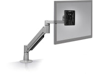 HAT Design Works 7000-800-124 7000 Articulating Monitor Arm, Silver, holds 10-22 lbs, up to 32IN screen