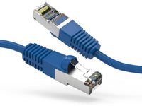 Axiom C6AMBSFTPB10-AX 10FT CAT6A Shielded Cable (Blue)