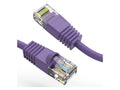 Axiom C6MB-P20-AX 20FT CAT6 Cable w/Boot Purple