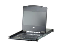 ATEN CL6708MW 8port 17wide Screen LCD KVM DVI/ FULL