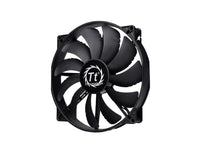 Thermaltake CL-F015-PL20BL-A Pure 20 DC Fan,200 x 200 x 30 mm,Fan Speed 800 RPM,Max. Air Pressure 0.996 mm-H2O,Max. Air Flow 129.639 CFM,Noise 28.2 Dba