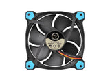 Thermaltake CL-F039-PL14BU-A Riing 14 Series High Static Pressure 140mm Circular Blue LED Ring Case/Radiator Fan CL-F039-PL14BU-A - Hydraulic bearings for silent