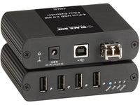 Black Box IC406A-R2 USB Extender - Singlemode Fiber, 4-Port