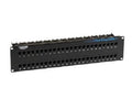 Black Box JPM810A-R2 CAT5e Feed-Through Patch Panel - 2U, Unshielded, 48-Port