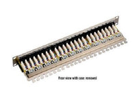 Black Box JPS60A-24 CAT6 Shielded Patch Panel - 1U, 24-Port