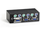 Black Box KV7022A Desktop KVM Switch - VGA, USB or PS/2, 2-Port