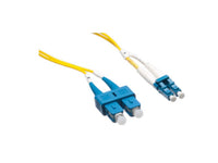 Axiom LCSCSD9Y-30M-AX LC/SC OS2 Fiber Cable 30m, Yellow
