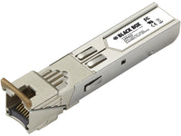 Black Box LFP415 Gigabit (1.25-Gbps) Extreme Temperature SFP with Extended Diagnostics - (1) 1.25-Gbps Copper RJ45, SerDes, 100m