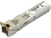 Black Box LFP416 Gigabit (1.25-Gbps) Extreme Temperature SFP with Extended Diagnostics - (1) 1.25-Gbps Copper RJ45, SGMII, 100m