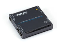 Black Box LGC5210A Gigabit Ethernet (1000-Mbps) PoE+ Media Converter - (2) 10/100/1000-Mbps Copper to 100/1000-Mbps Fiber SFP