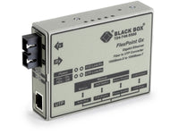 Black Box LMC1004A-R3 Gigabit Ethernet (1000-Mbps) Media Converter - 1000-Mbps Copper to 1000-Mbps Singlemode Fiber, 1310nm, 10km, SC