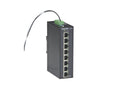 Black Box LPH008A-R2 Gigabit Ethernet (1000-Mbps) Extreme Temperature PoE+ Switch - (8) 10/100/1000-Mbps Copper RJ45 PoE+