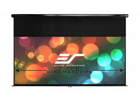 Elite Screens M95UWC-E18 Manual, 95inch 2.35:1, Pull Down Projection Manual Projector Screen with 18inch Drop