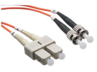 Axiom SCSTMD6O-1M-AX SC/ST OM1 Fiber Cable 1m, Orange