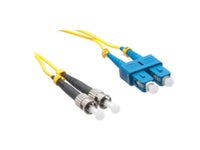 Axiom SCSTSD9Y-5M-AX SC/ST OS2 Fiber Cable 5m, Yellow