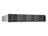 QNAP TES-1885U-D1531-64G 12 (+6) Bay 10GbE NAS and iSCSI/ IP-SAN with Dual OS options (QES/QTS),SAS 12G,SAS/SATA 6G,Intel Xeon D-1531,64GB RAM,Front: 3.5in/ 2.5in x 12,Rear: