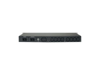 Eaton T2235-A2-CFB09L ATS rack PDU, 1U, (2) L5-20P input, 1.92 kW max, 110-125V, 16A, 9 ft cord, Single-phase, Outlet: (8) 5-20R