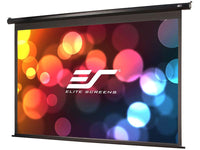 Elite Screens ELECTRIC110H Multi-Purpose Electric Screen with IR Remote, Low voltage 3-way wall switch and 12 volt trigger cable