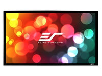 Elite Screens ER115WH1W-A1080P2 SableFrame AcousticPro2 Series Projector Screen- 2.35:1 -115 Diagonal (106.0W x 45.1H Inch)