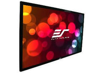 Elite Screens ER100WH1-A1080P3 Sable Frame, 100-inch 16:9, Moir-Free, Sound Transparent Fixed Frame Projection Projector Screen