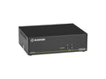 Black Box SS2P-SH-DP-U KVM Switch, NIAP 3.0 Certified - 2-Port, Single-Monitor, DisplayPort 4K30, USB, Audio