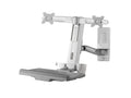 Amer AMR2WS Dual Wall Mount Workstation System